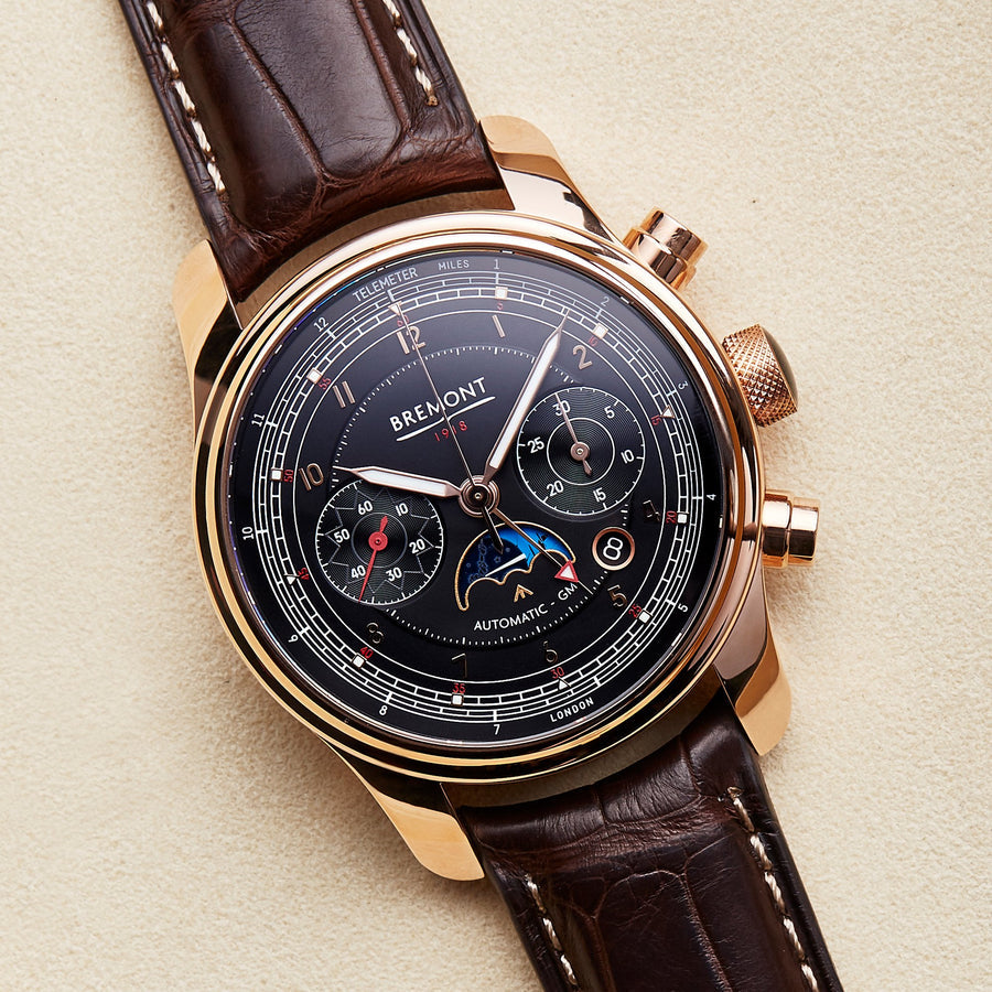 Bremont 1918 rose gold sale