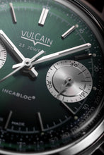 Load image into Gallery viewer, Chronograph 70&#39;s - Green Limited Edition with Brown Plain Strap