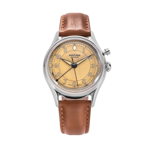 Load image into Gallery viewer, Cricket Classique 36 mm - Khaki Brown on Brown Leather