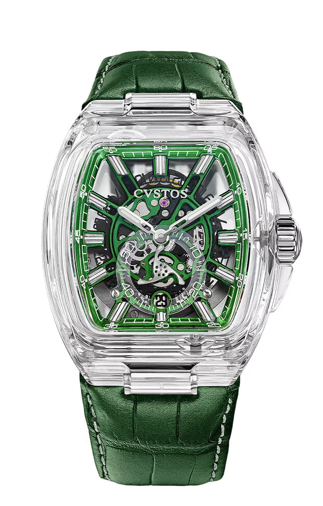 Cvstos Metropolitan PS Sapphire Crystal Sqlt Green -Limited Edition 50 pieces