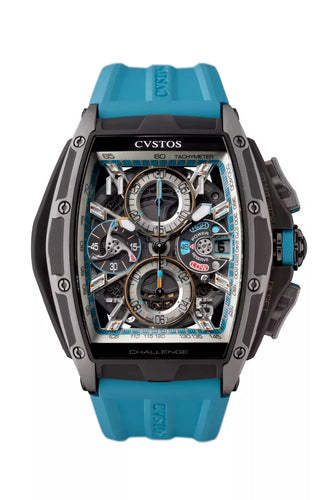 Cvstos Chrono Grey Brancard Black Titanium / Blue