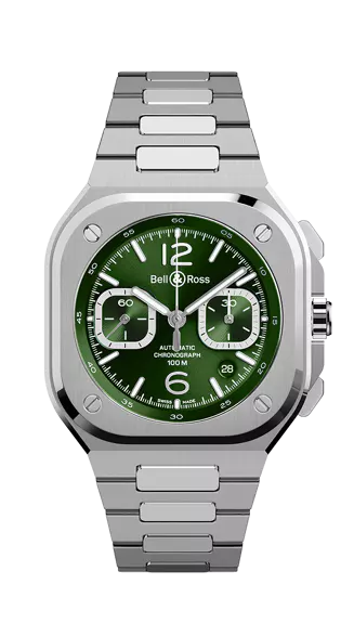 Bell Ross BR 05 CHRONO GREEN STEEL