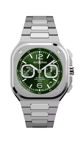 Bell Ross BR 05 CHRONO GREEN STEEL