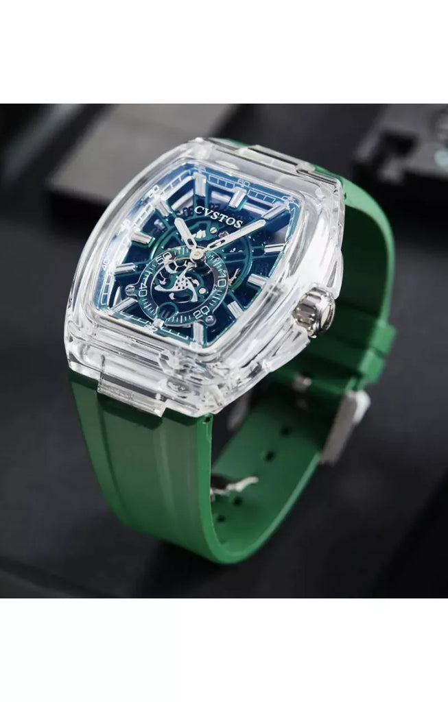 Cvstos Metropolitan PS Sapphire Crystal Sqlt Green -Limited Edition 50 pieces