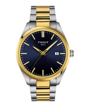 Load image into Gallery viewer, TISSOT PR 100 2 TONES PVD BLUE DIAL QUARTZ