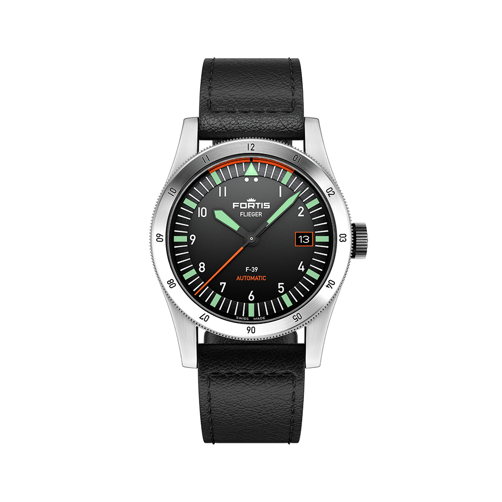 Fortis Flieger F-39 original on aviator strap