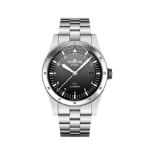 Load image into Gallery viewer, Fortis Flieger F-41 black on block bracelet