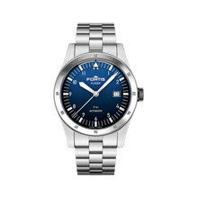 Load image into Gallery viewer, Fortis Flieger F-41 liberty blue on block bracelet