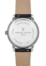 Load image into Gallery viewer, FREDERIQUE CONSTANT CLASSICS MONETA SOLARMETRE BURGUNDY DIAL ON LEATHER STRAP