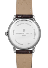 Load image into Gallery viewer, FREDERIQUE CONSTANT CLASSICS MONETA SOLARMETRE WHITE DIAL ON LEATHER STRAP