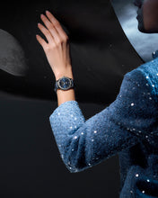 Load image into Gallery viewer, FREDERIQUE CONSTANT CLASSICS MONETA MOONPHASE BLUE DIAL ON LEATHER STRAP