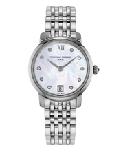 Load image into Gallery viewer, Frederique Constant Classics  Slimline Ladies Quartz White on Bracelet