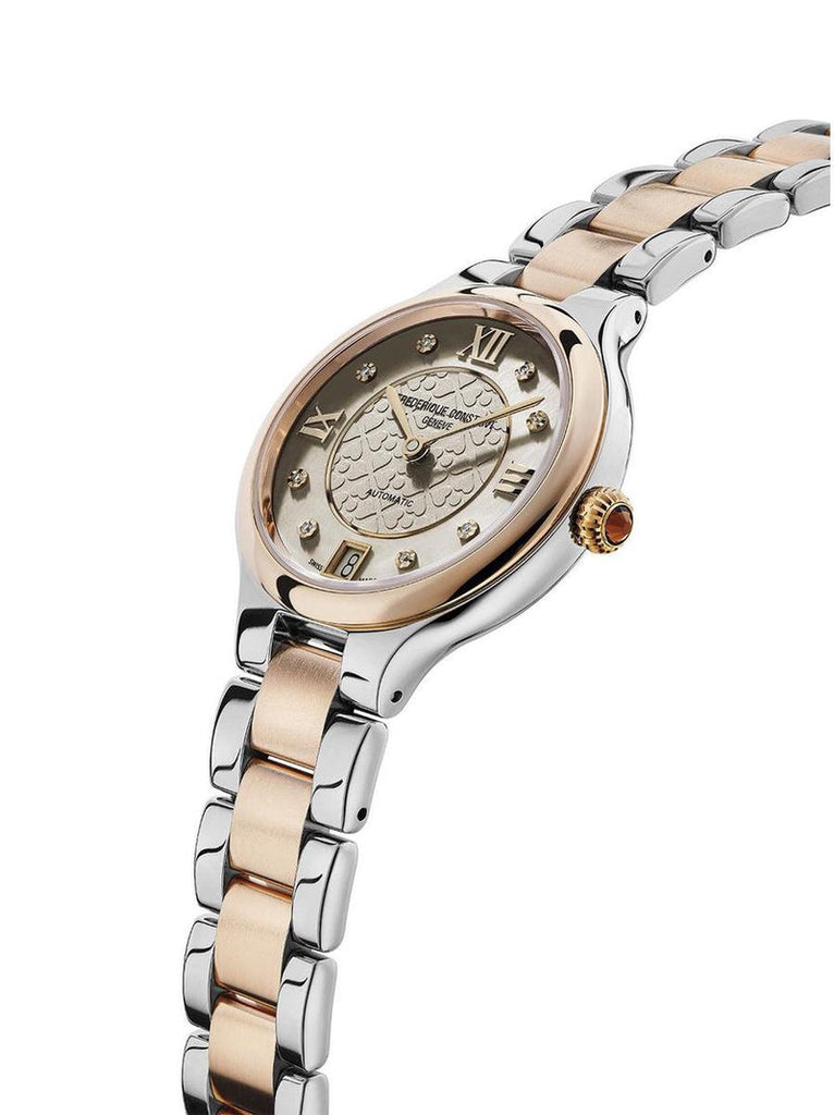 Frederique Constant Classics Delight Automatic RG 2 Tones  Diamond Dial on Bracelet