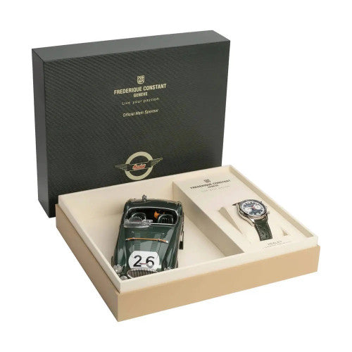 FREDERIQUE CONSTANT VINTAGE RALLY HEALEY AUTOMATIC CHRONOGRAPH GREEN DIAL