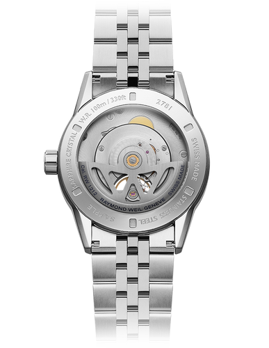 Raymond Weil Freelancer Calibre RW1212 Men's Automatic Open Heart in Green -42.5mm