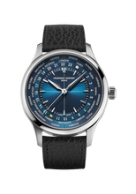 Load image into Gallery viewer, FREDERIQUE CONSTANT CLASSICS WORLDTIMER ANGELS MANUFACTURE BLUE LIMITED EDITION