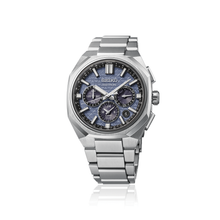 Load image into Gallery viewer, Seiko Astron GPS Solar Dual Time Chronograph HAB001J Blue