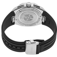 Load image into Gallery viewer, Seiko Astron GPS Solar Dual Time Chronograph HAB003J Black Dial on Rubber Strap