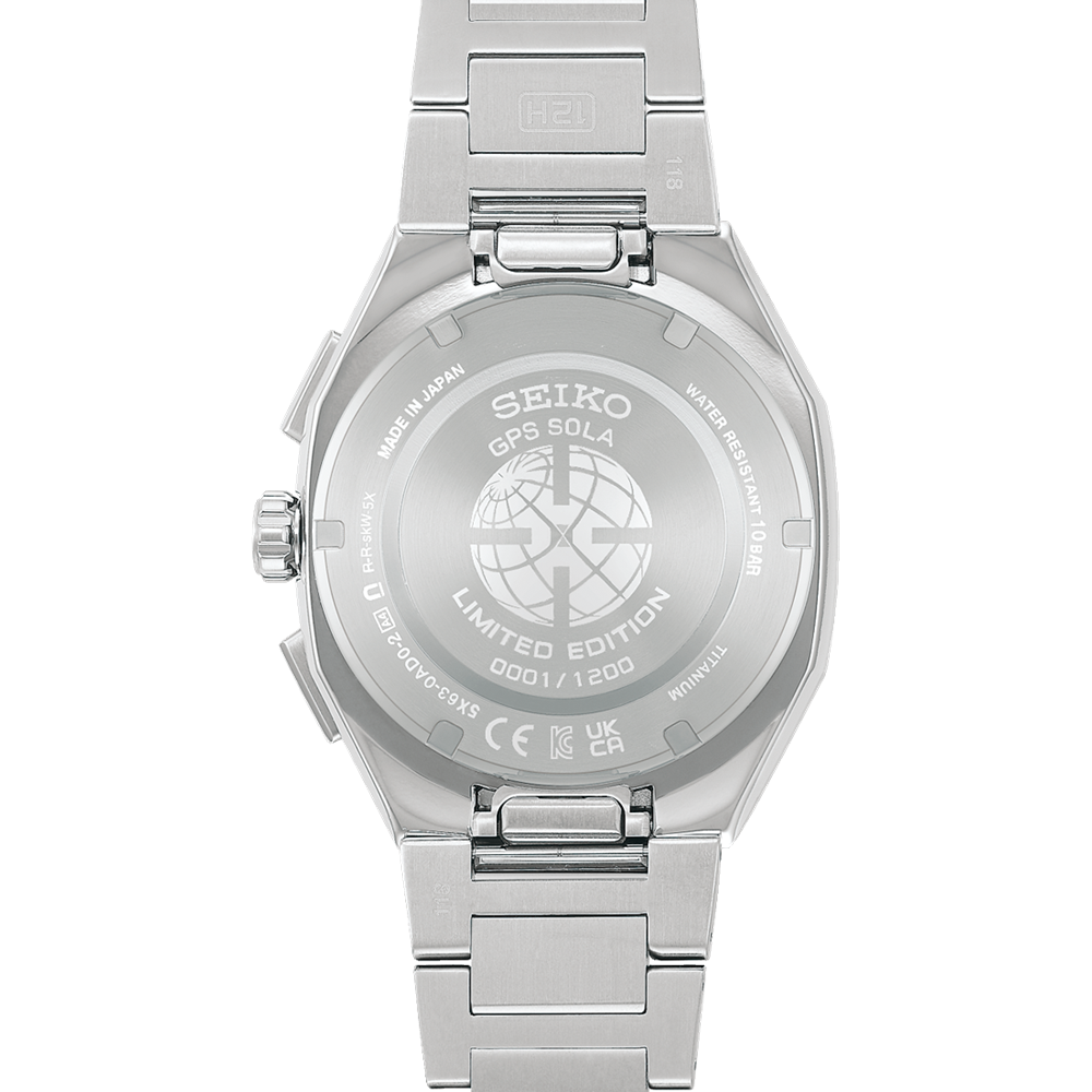 Seiko Astron GPS Solar Dual Time Chronograph HAB005J Green Limited Edition
