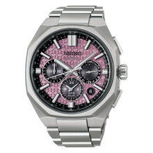 Load image into Gallery viewer, Seiko Astron GPS Solar Dual Time Chronograph HAB006J Pink Limited Edition