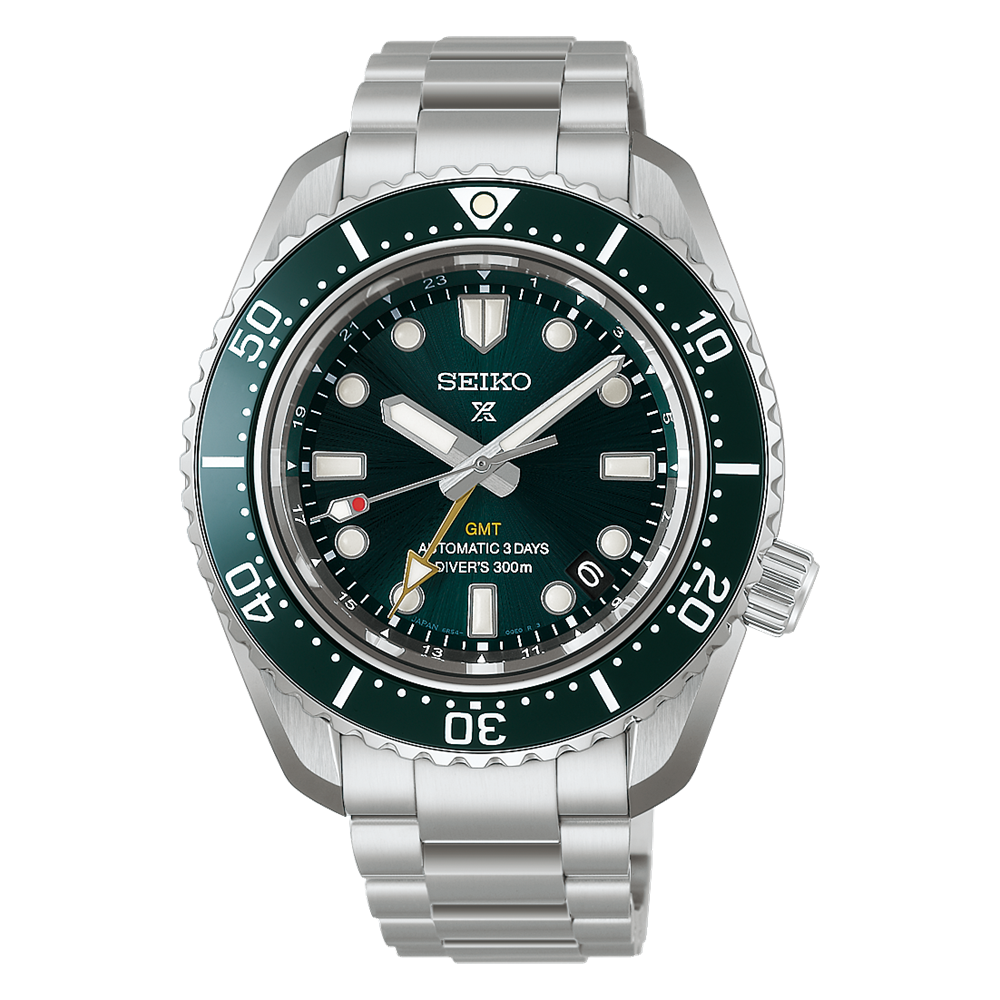 Seiko Prospex Automatic Divers Watch Green GMT -HBC001J