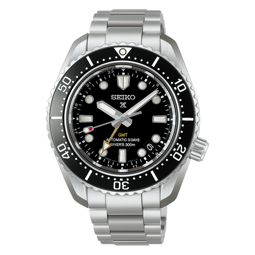 Seiko Prospex Automatic Divers Watch Black GMT -HBC002J