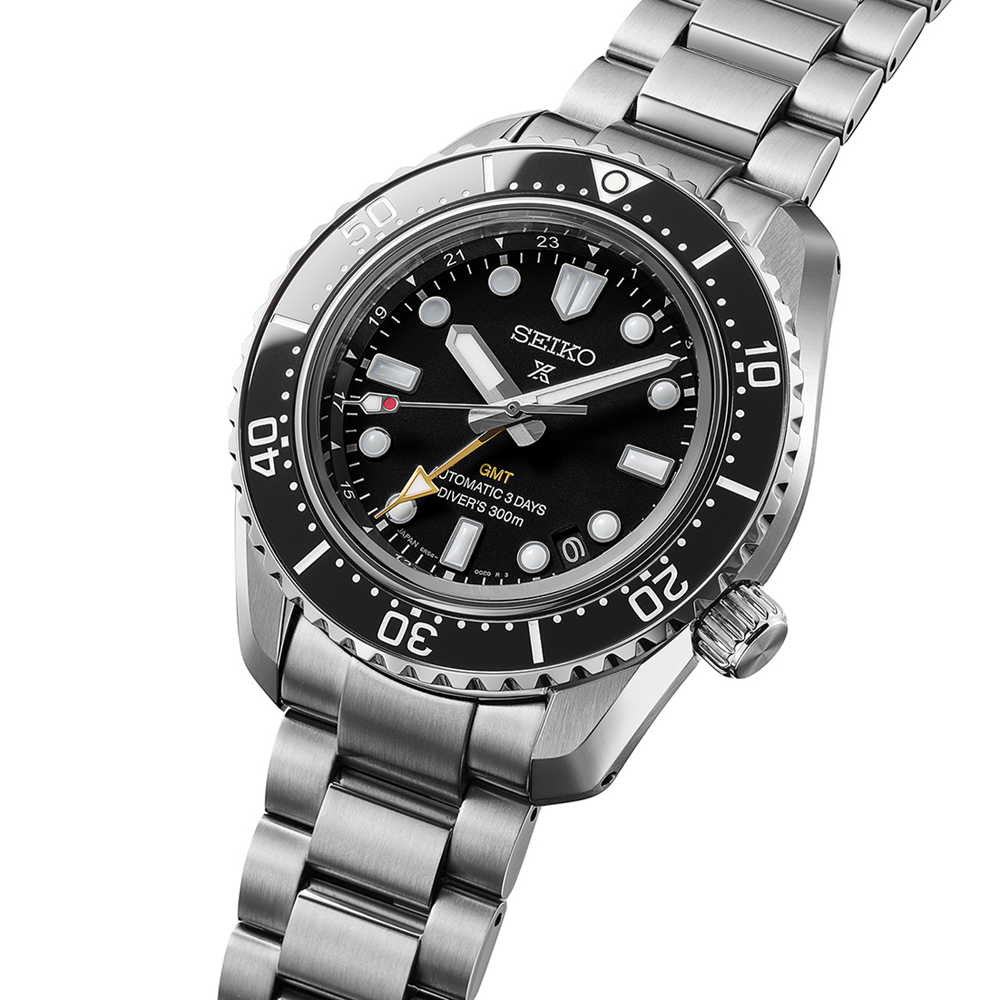 Seiko Prospex Automatic Divers Watch Black GMT -HBC002J