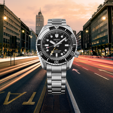 Load image into Gallery viewer, Seiko Prospex Automatic Divers Watch Black GMT -HBC002J