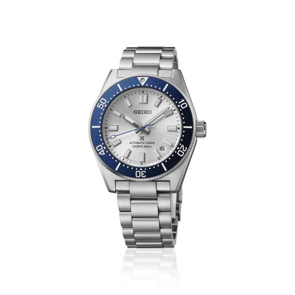 Seiko Prospex Sea Automatic Diver's Watch HBC005J 145th Anniversary Limited Edition -White Dial Blue Bezel