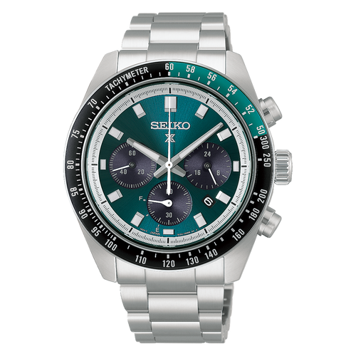 Seiko Prospex Speedtimer Solar Chronograph HBJ003P Green Dial
