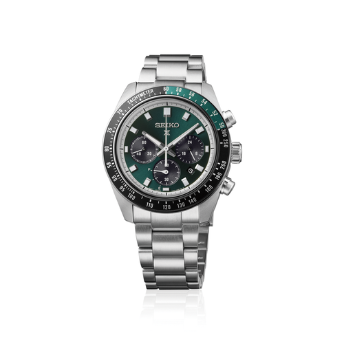Seiko Prospex Speedtimer Solar Chronograph HBJ003P Green Dial