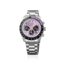 Load image into Gallery viewer, Seiko Prospex Speedtimer Solar Chronograph HBJ005 Purple Dial 145th Anniversary Limited Edition