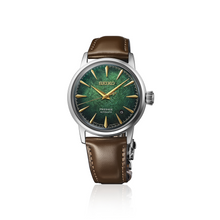 Load image into Gallery viewer, Seiko Presage Cocktail Time Green Watch on Leather HCB002