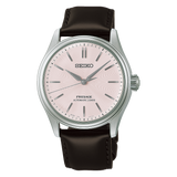 Seiko Presage Classic Series Automatic Watch HCC003 Pink Dial 38mm on Leather
