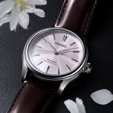 Load image into Gallery viewer, Seiko Presage Classic Series Automatic Watch HCC003 Pink Dial 38mm on Leather