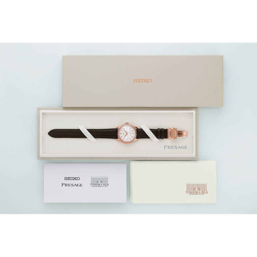 Seiko Presage Classic Series Automatic Watch HCC008 Tomioka Silk Promotion Organization Limited Edition
