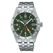 Load image into Gallery viewer, Seiko 5 Automatic Field Sport G.M.T Watch Green HDB001K