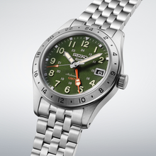 Load image into Gallery viewer, Seiko 5 Automatic Field Sport G.M.T Watch Green HDB001K
