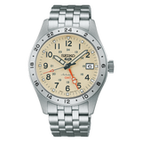 Seiko 5 Automatic Field Sport G.M.T Watch Ivory HDB002K