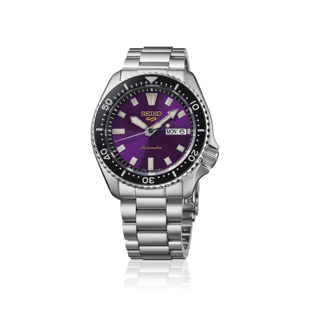 Seiko 5 Automatic 5 SKX Series HDB003 Purple Dial 145th Anniversary Limited Edition