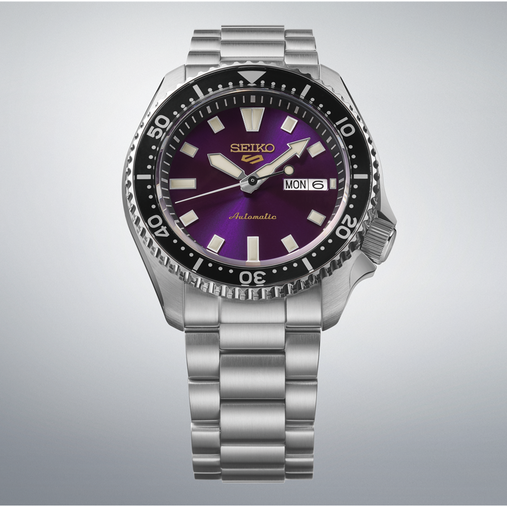 Seiko 5 Automatic 5 SKX Series HDB003 Purple Dial 145th Anniversary Limited Edition