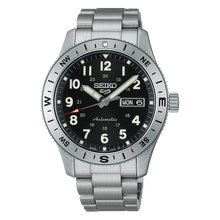 Load image into Gallery viewer, Seiko 5 Sports Field Sport Automatic Black Dial on Bracelet -HDB006