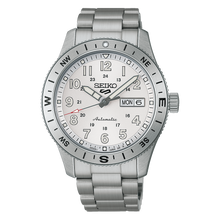 Load image into Gallery viewer, Seiko 5 Sports Field Sport Automatic White Dial on Bracelet -HDB007