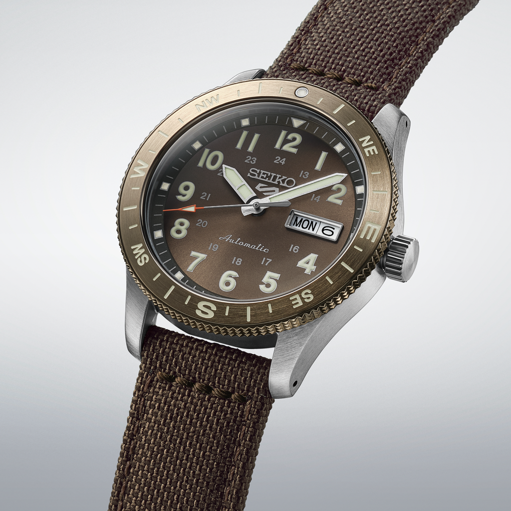 Seiko 5 Sports Field Sport Automatic Brown Dial -HDB009