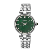 Load image into Gallery viewer, Seiko Conceptual Quartz Analogue Watch Green MOP HGH006P