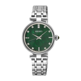 Seiko Conceptual Quartz Analogue Watch Green MOP HGH006P