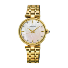 Load image into Gallery viewer, Seiko Conceptual Quartz Analogue YG PVD Watch MOP HGH008P