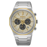 Seiko Discover More Conceptual Chronograph Quartz HGK001P Champagne Dial