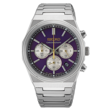 Load image into Gallery viewer, Seiko Discover More Conceptual Chronograph Quartz HGK003P Purple Dial 145th Anniversary Limited Edition