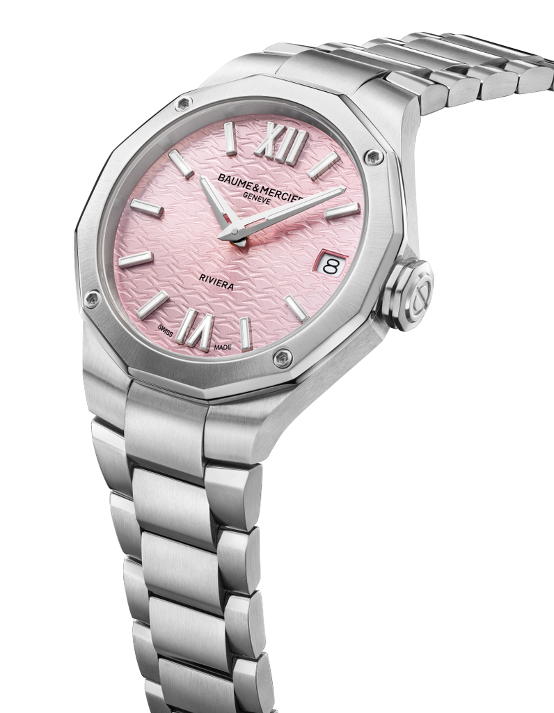 Baume & Mercier Riviera Pink 33mm Quartz 10812